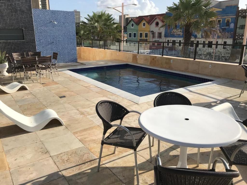 402 Lindo Flat Mobiliado Praia De Iracema Fortaleza  Extérieur photo